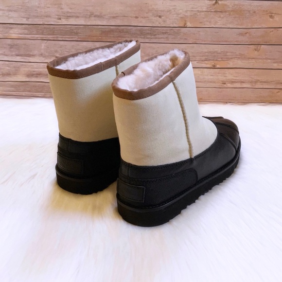 UGG Men’s Classic Mini Duck Phillip Lim Boots In Ivory - Picture 5 of 9